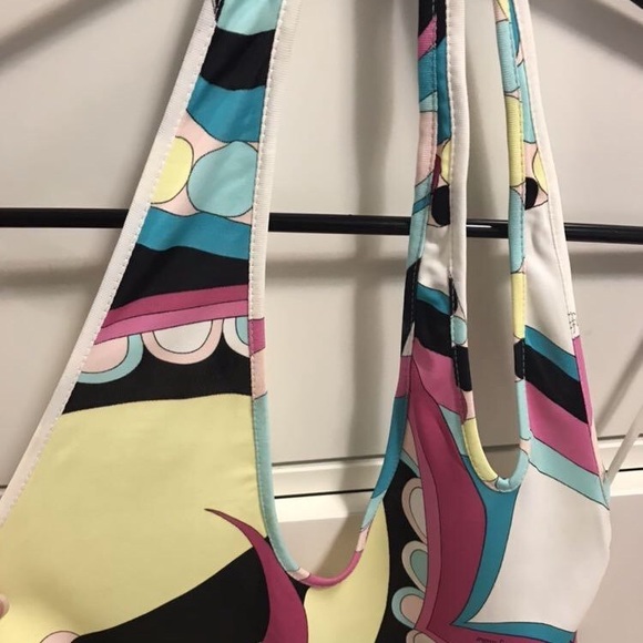 Emilio Pucci halter neck tank top - size 6 - Picture 3 of 5